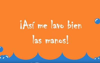 Así me lavo bien las manos (Prevención CORONAVIRUS – Gobierno de España)